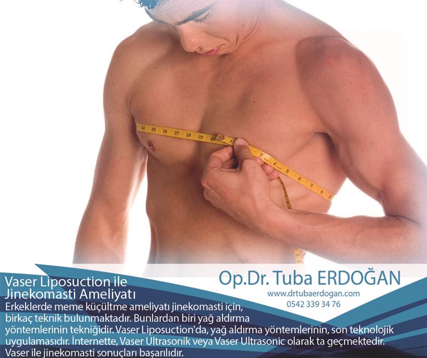 Vaser Liposuction ile Jinekomasti Ameliyatı